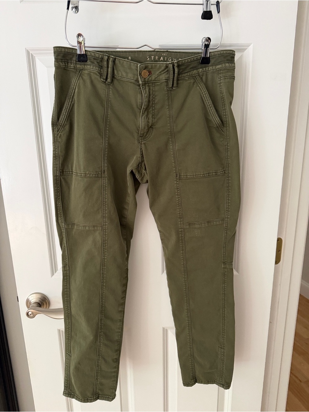 White House Black Market kaki Green Pants
